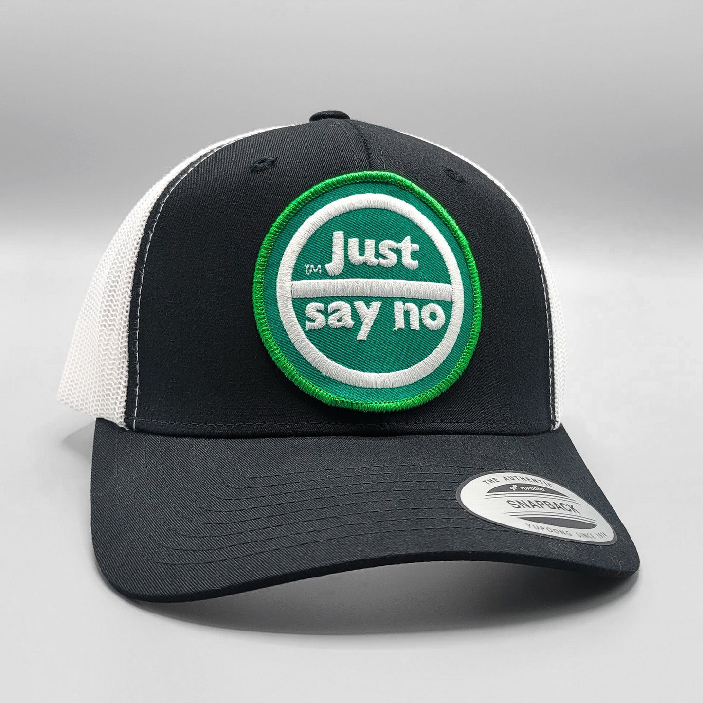 Just Say No to Drugs 80's Retro Trucker Hat