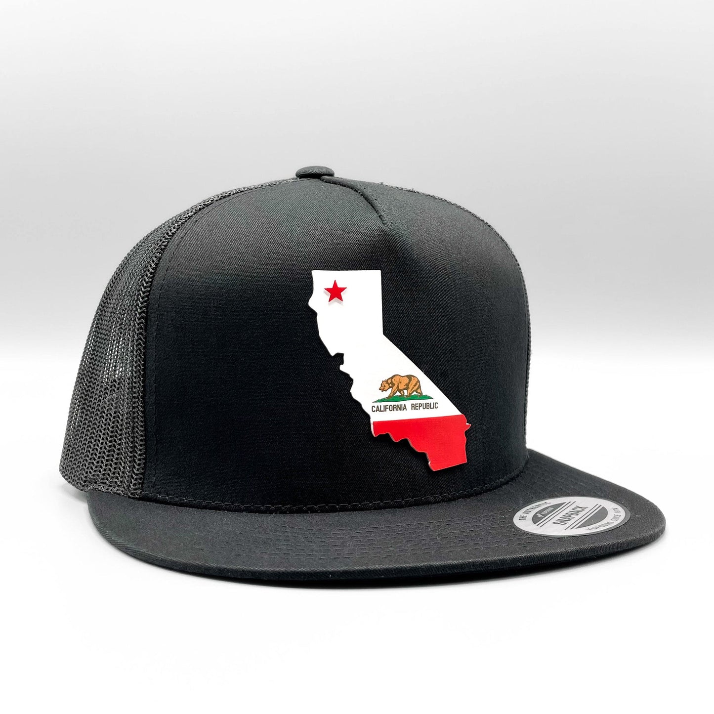 California State Flag Retro Trucker