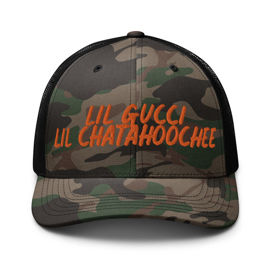 Lil Gucci Lil Chatahoochee Camo Trucker Hat