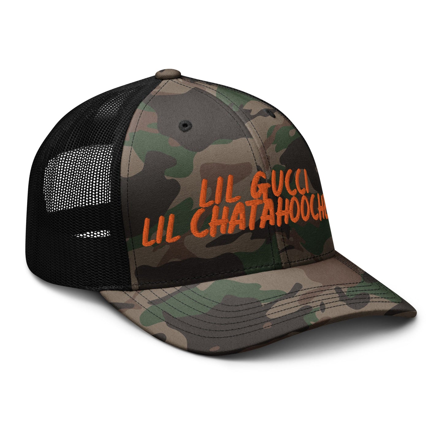 Lil Gucci Lil Chatahoochee Camo Trucker Hat