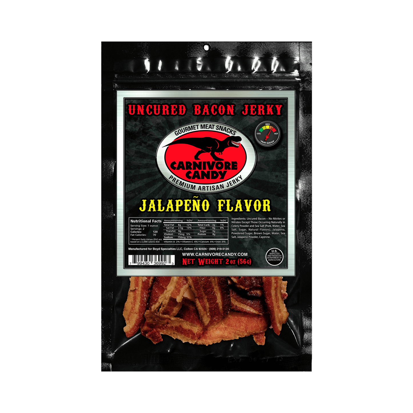 Jalapeño Bacon Jerky