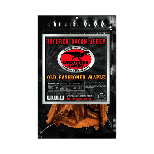 Old Fashioned Maple Bacon Jerky