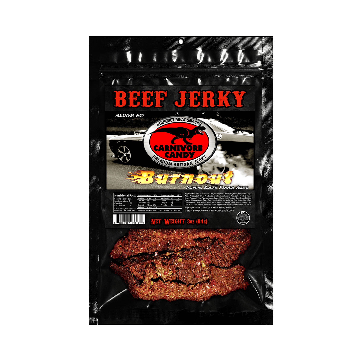 Burnout Beef Jerky