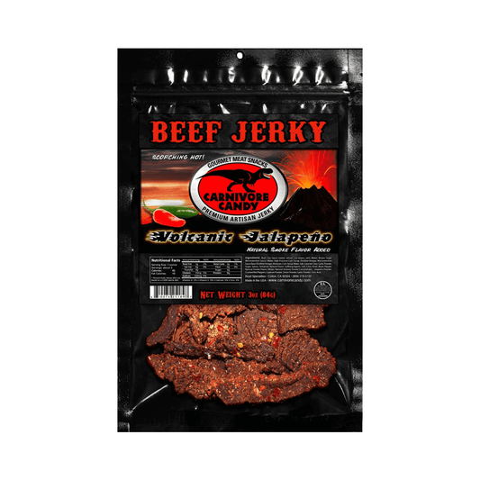 Volcanic Jalapeño Beef Jerky