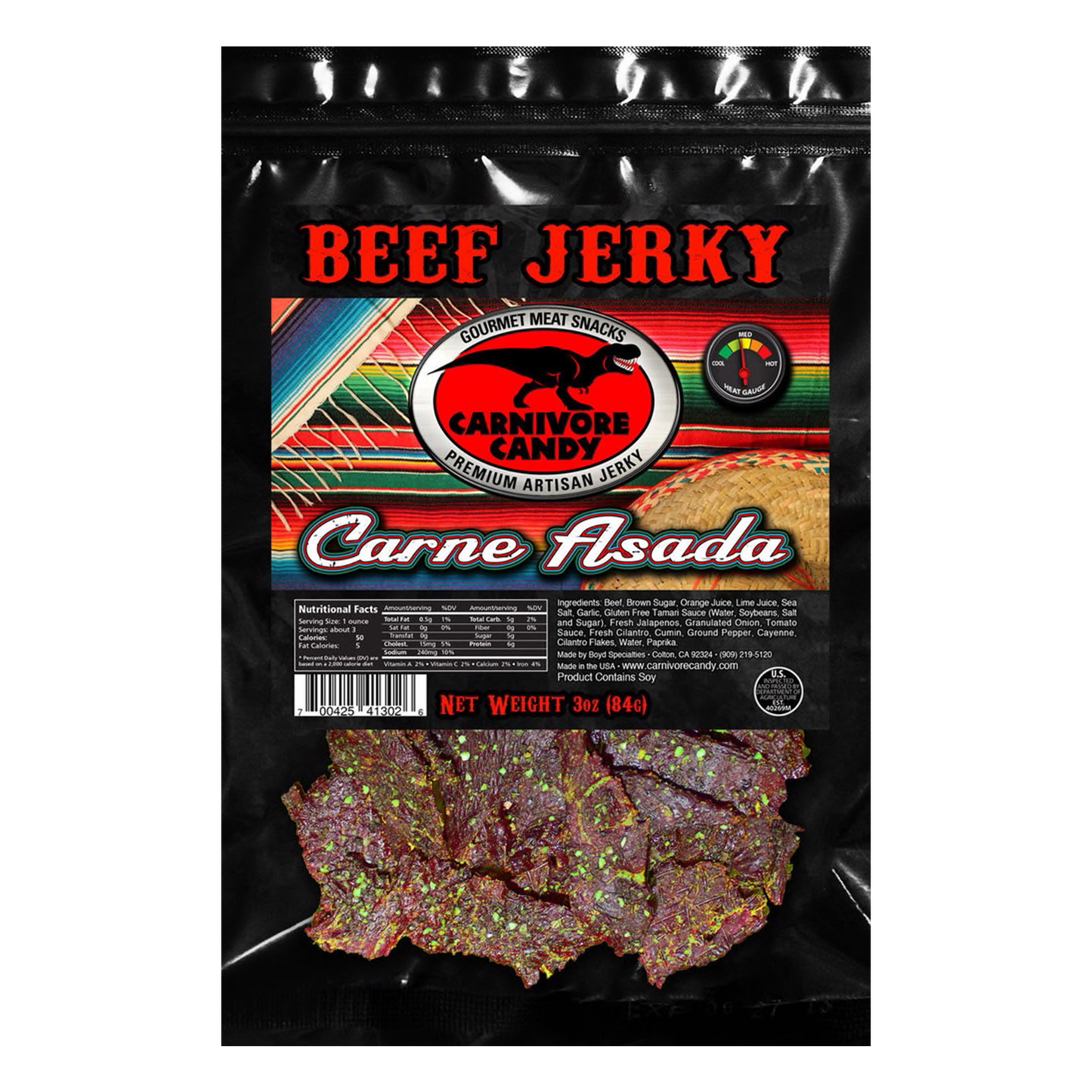 Carne Asada Beef Jerky