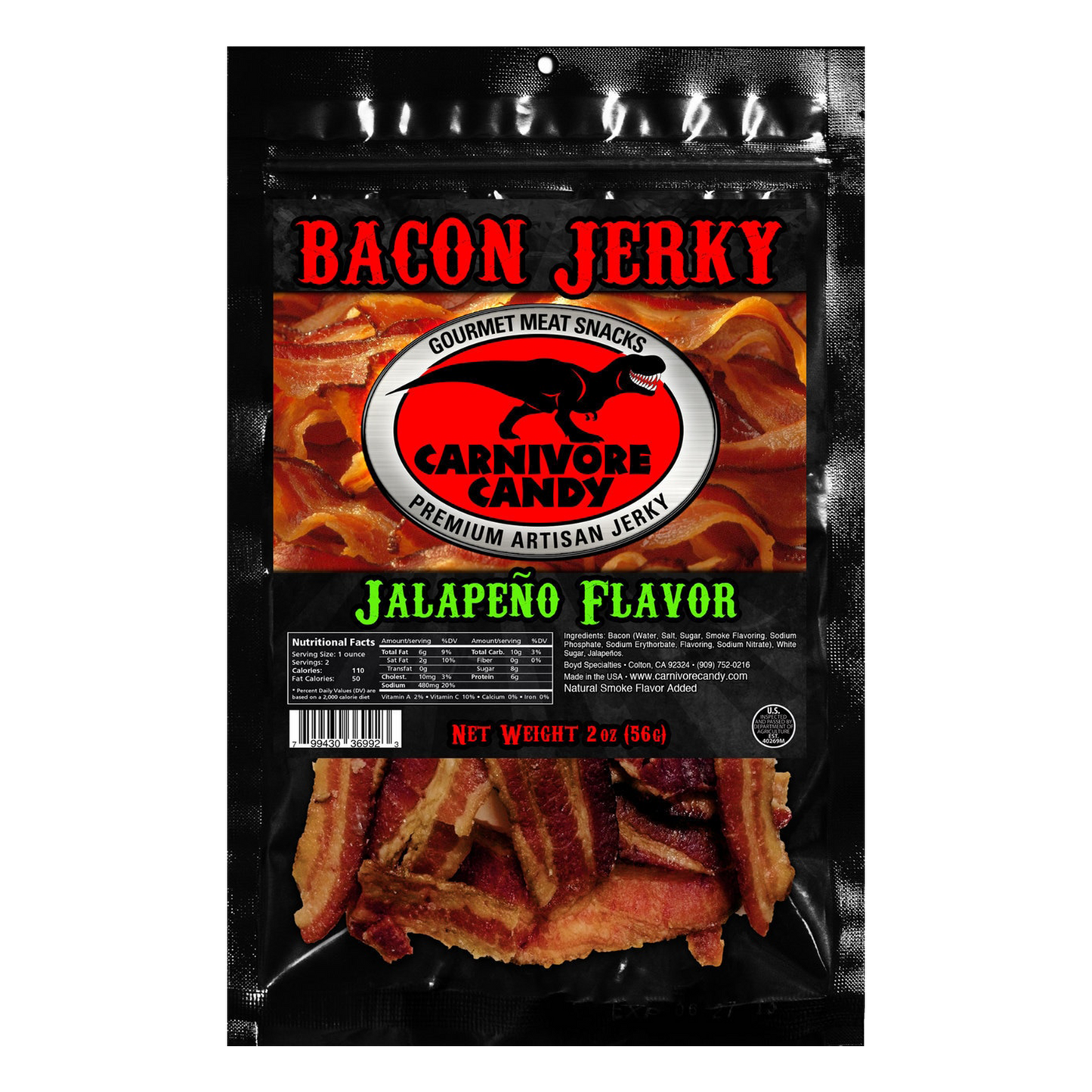 Jalapeño Bacon Jerky