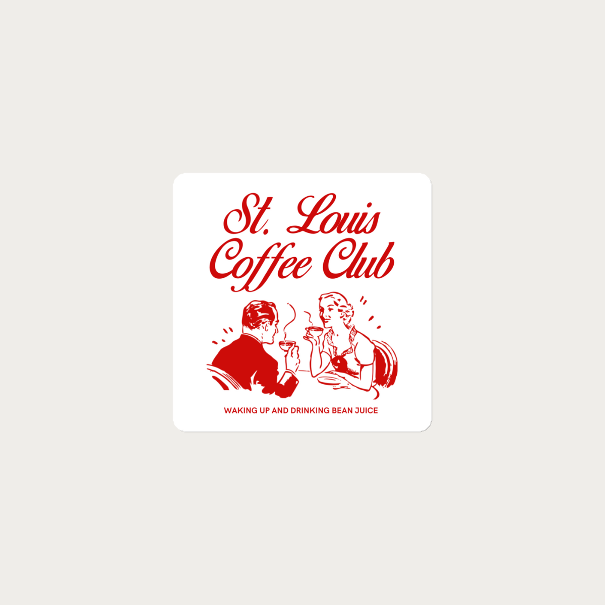 St. Louis Coffee Club Magnet