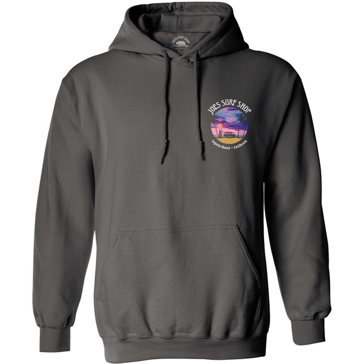 Joe's Surf Shop Wagon Silhouette Pullover Surf Hoodie