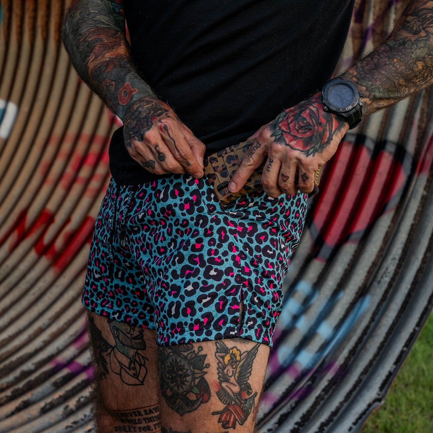 Men's Hoochie Daddy Mesh Shorts | 5"