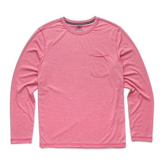 Chris Burnout Pocket Tee - Rose