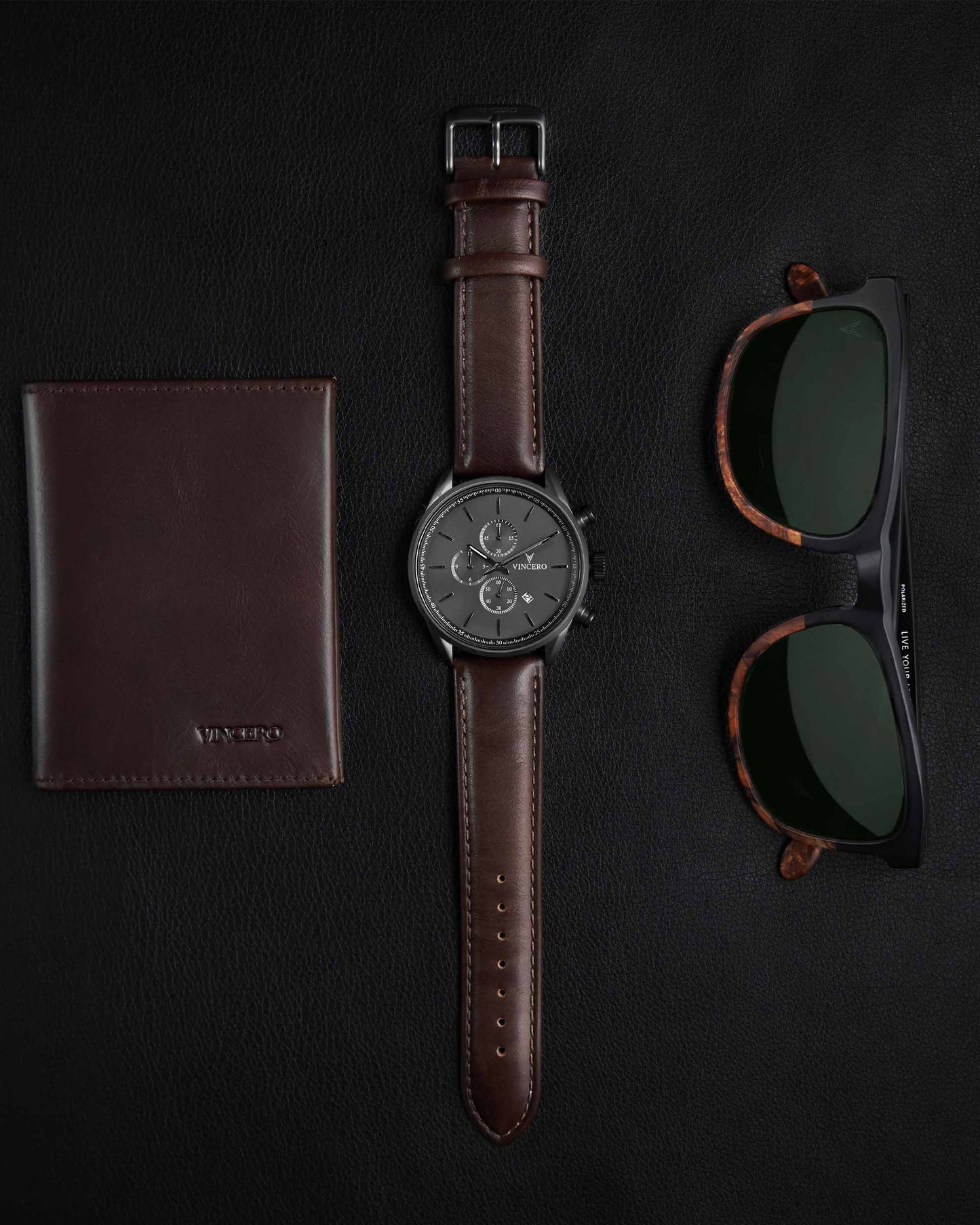 The Chrono S2 - Gunmetal/Walnut