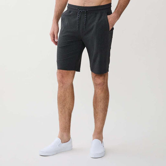 Chuck Brushback Fleece Short - Charcoal Heather