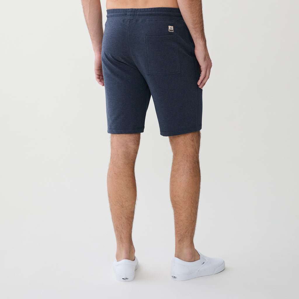 Chuck Brushback Fleece Short - Navy Heather