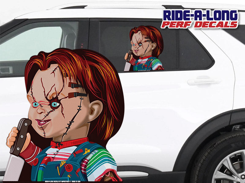 Child Doll Killer *RIDE A LONG* Perforated Decal