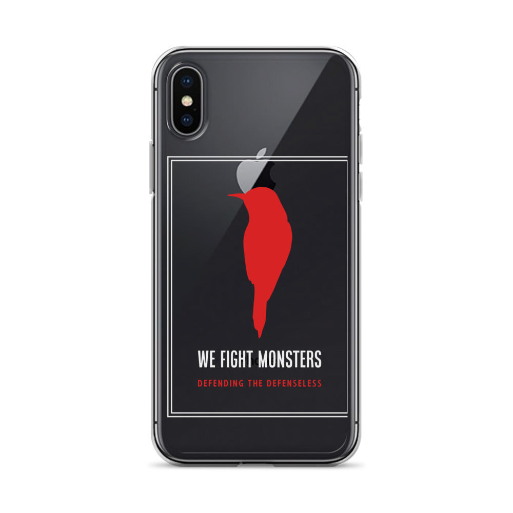 Clear We Fight Monsters Case for iPhone®