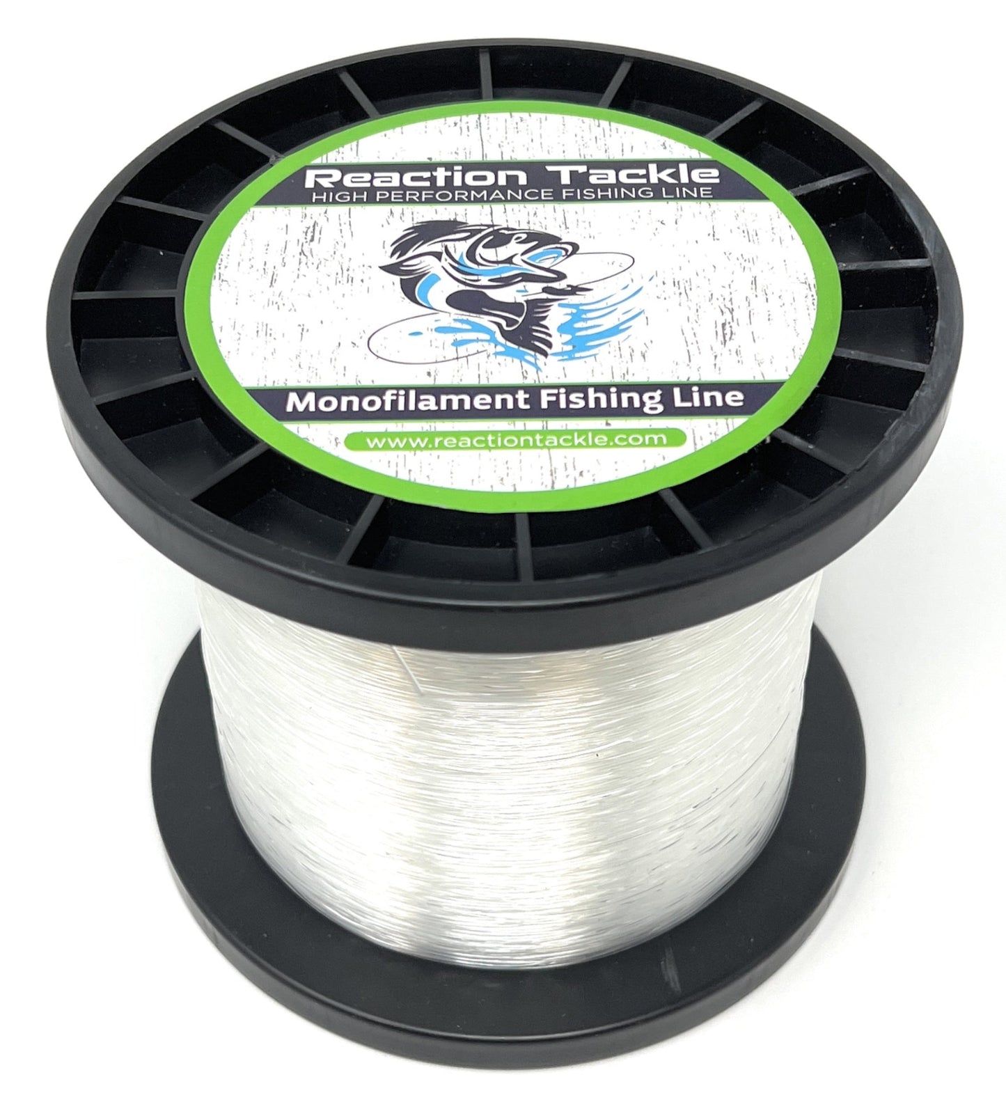 Reaction Tackle Nylon Monofilament Fishing Line - 1 Pound Jumbo Spools