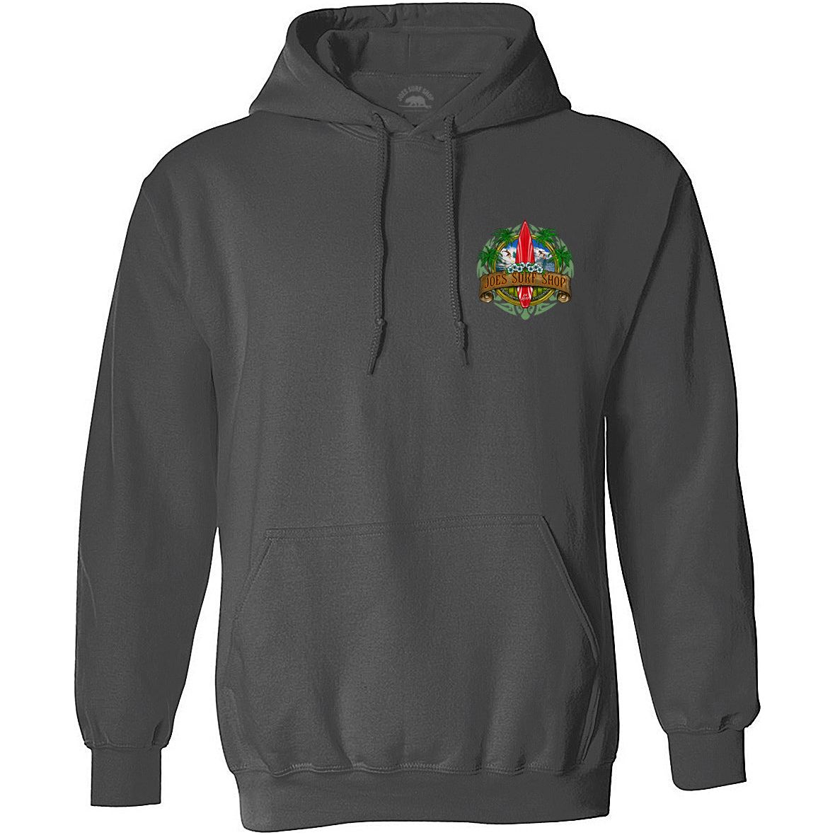 Joe's Surf Shop Longboard Pullover Surf Hoodie