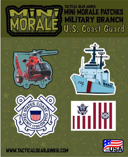 Mini Morale - U.S. Coast Guard Patch Pack 1