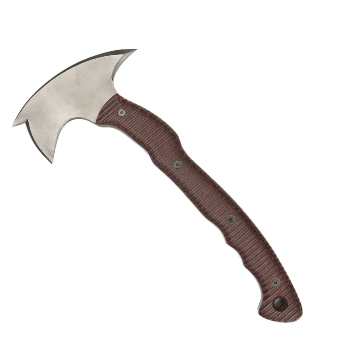 Combat three spikes tomahawk with polymer composite handle 13.77"