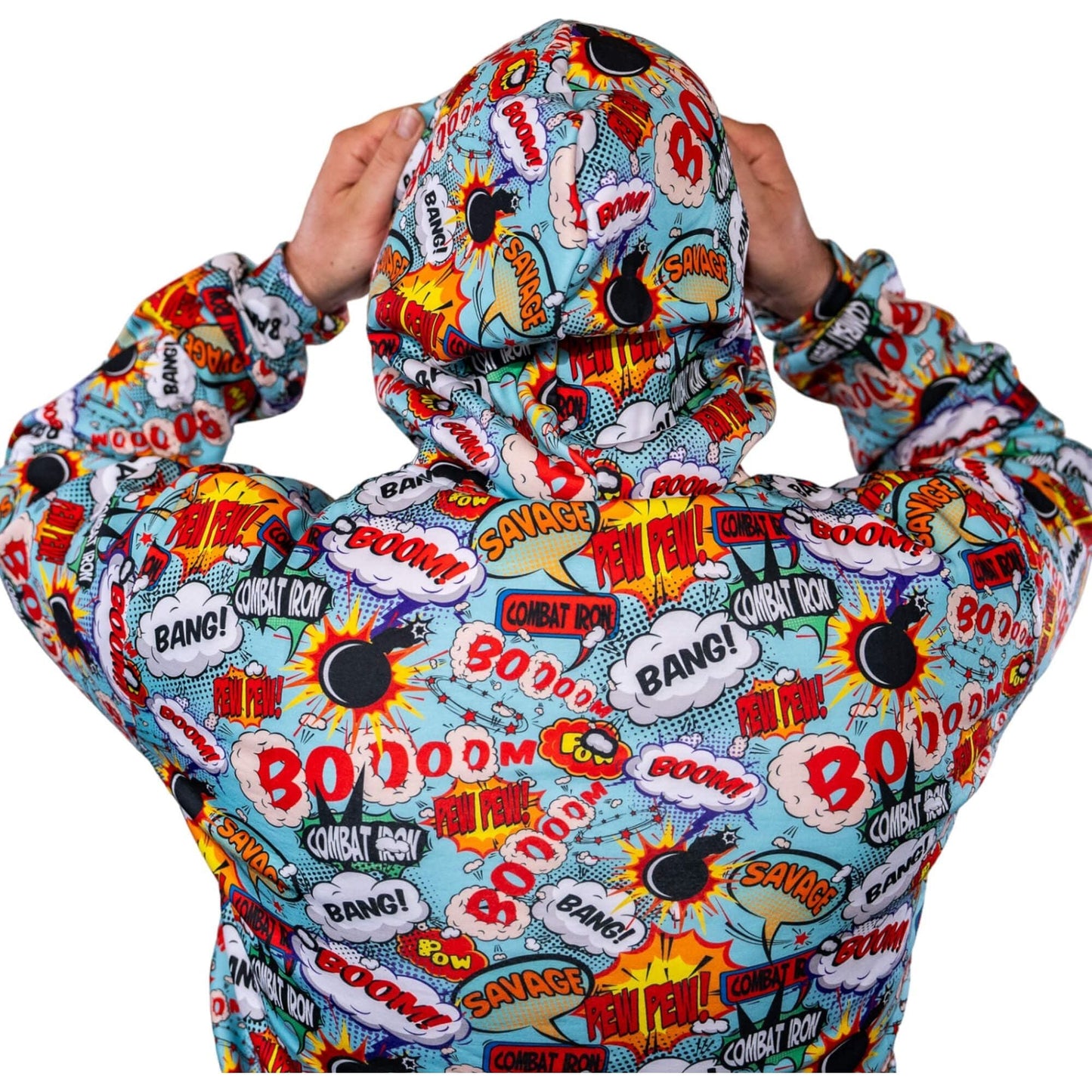 Heavyweight Fleece Lined Hoodie | Comic Book