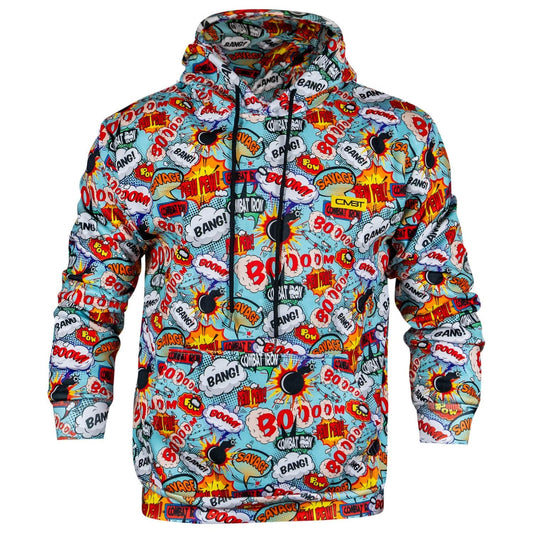 Heavyweight Fleece Lined Hoodie | Comic Book