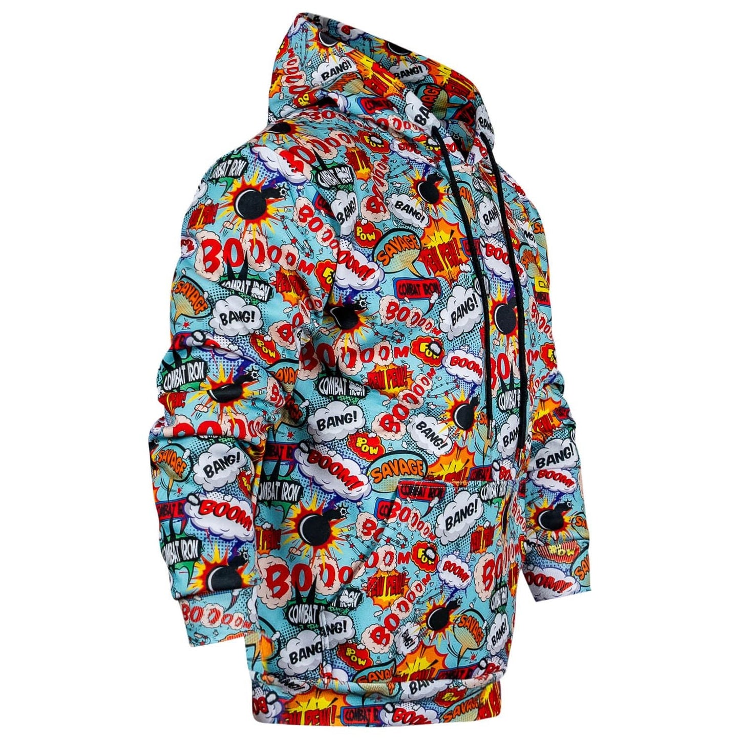 Heavyweight Fleece Lined Hoodie | Comic Book