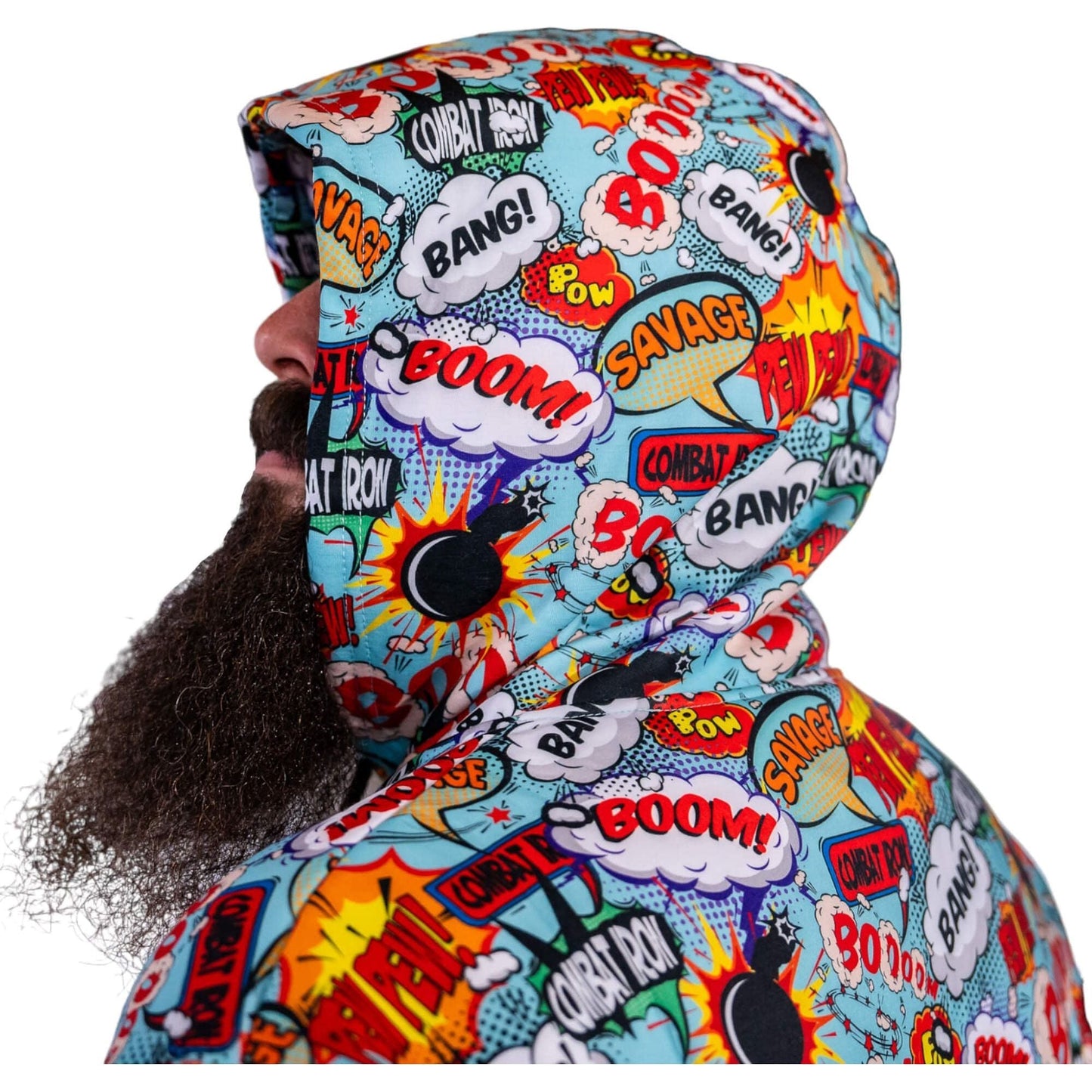 Heavyweight Fleece Lined Hoodie | Comic Book