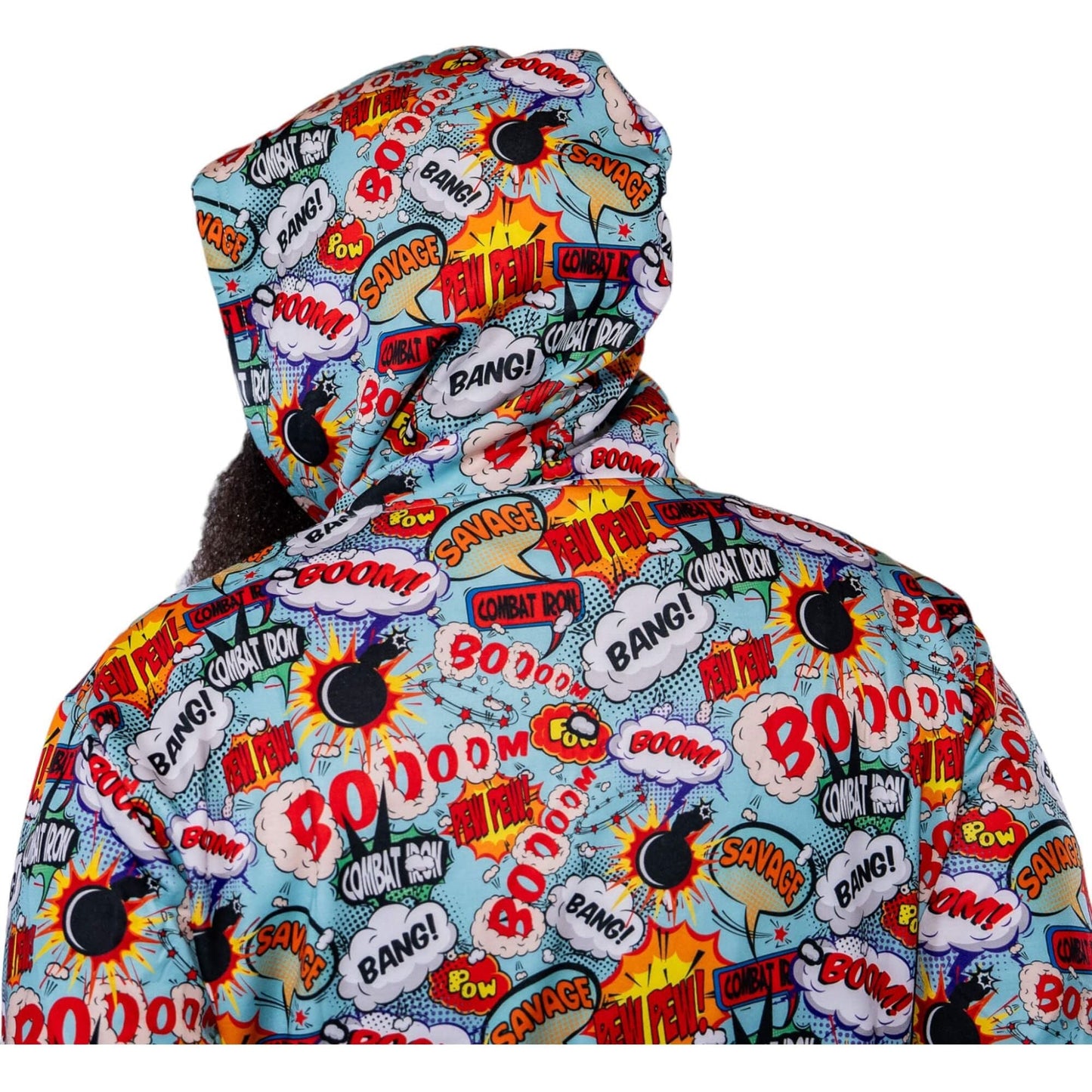 Heavyweight Fleece Lined Hoodie | Comic Book