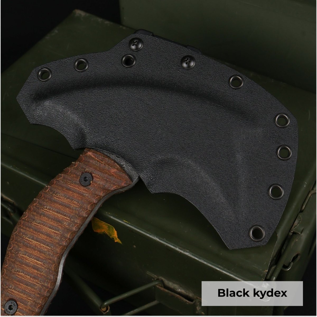 Compact tactical tomahawk with polymer composite handle