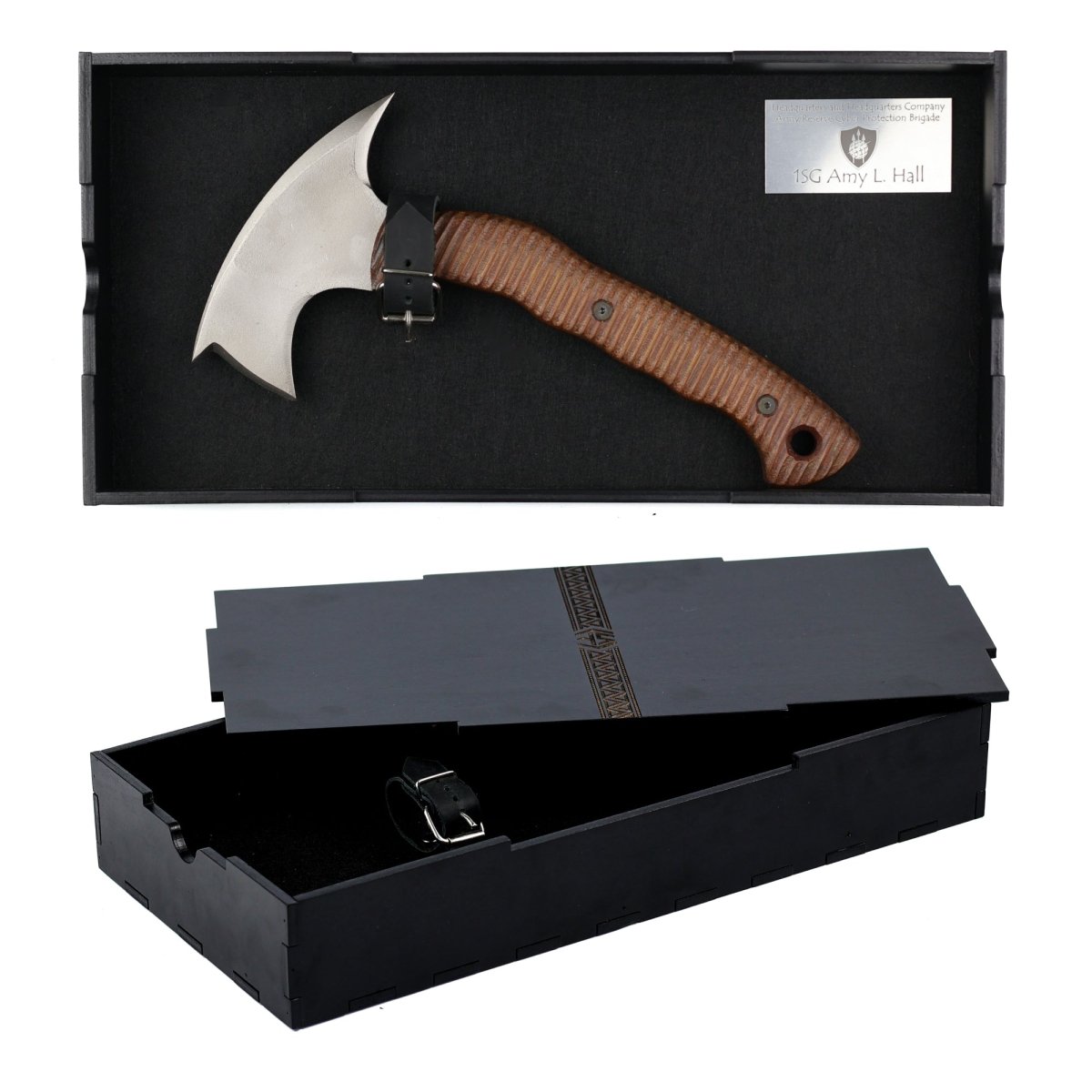 Compact tactical tomahawk with polymer composite handle