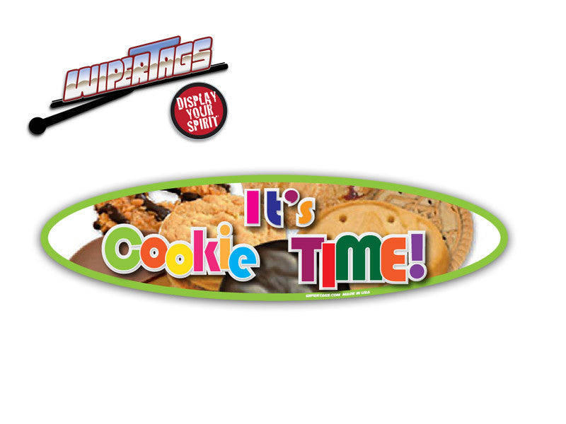 It's Cookie Time WiperTags