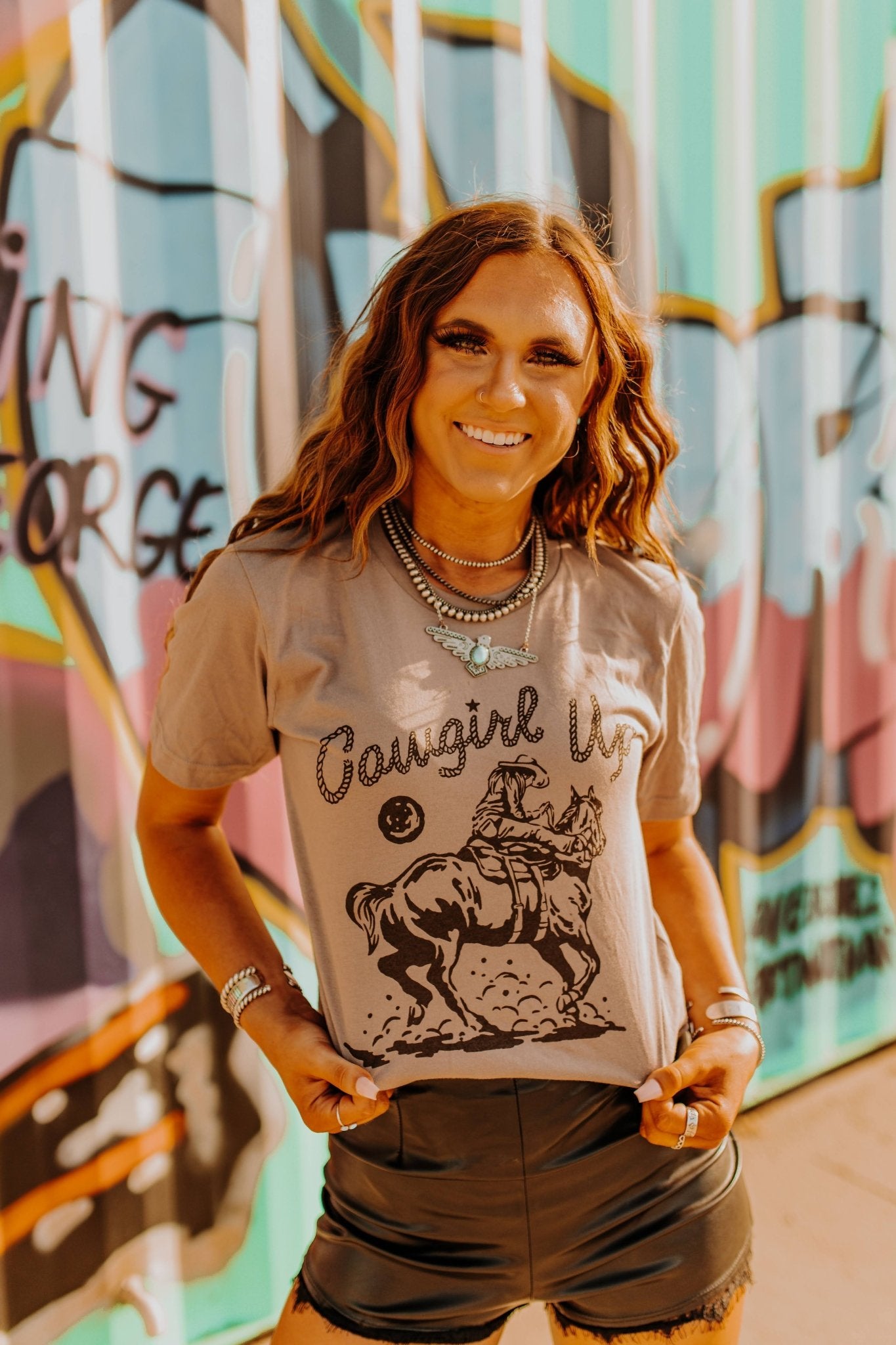 Cowgirl Up Graphic Tee