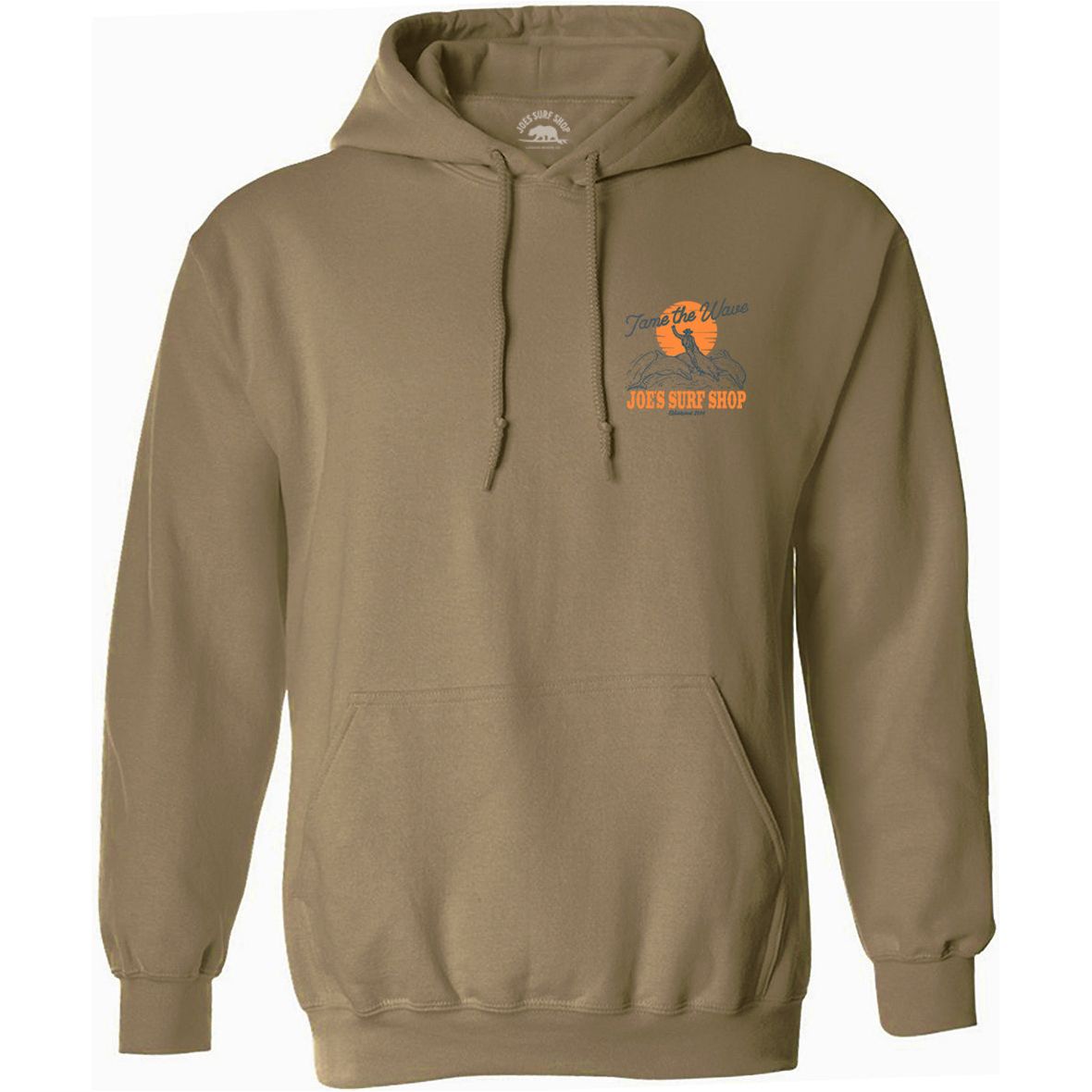 Joe's Surf Shop Diving Dolphins Pullover Surf Hoodie