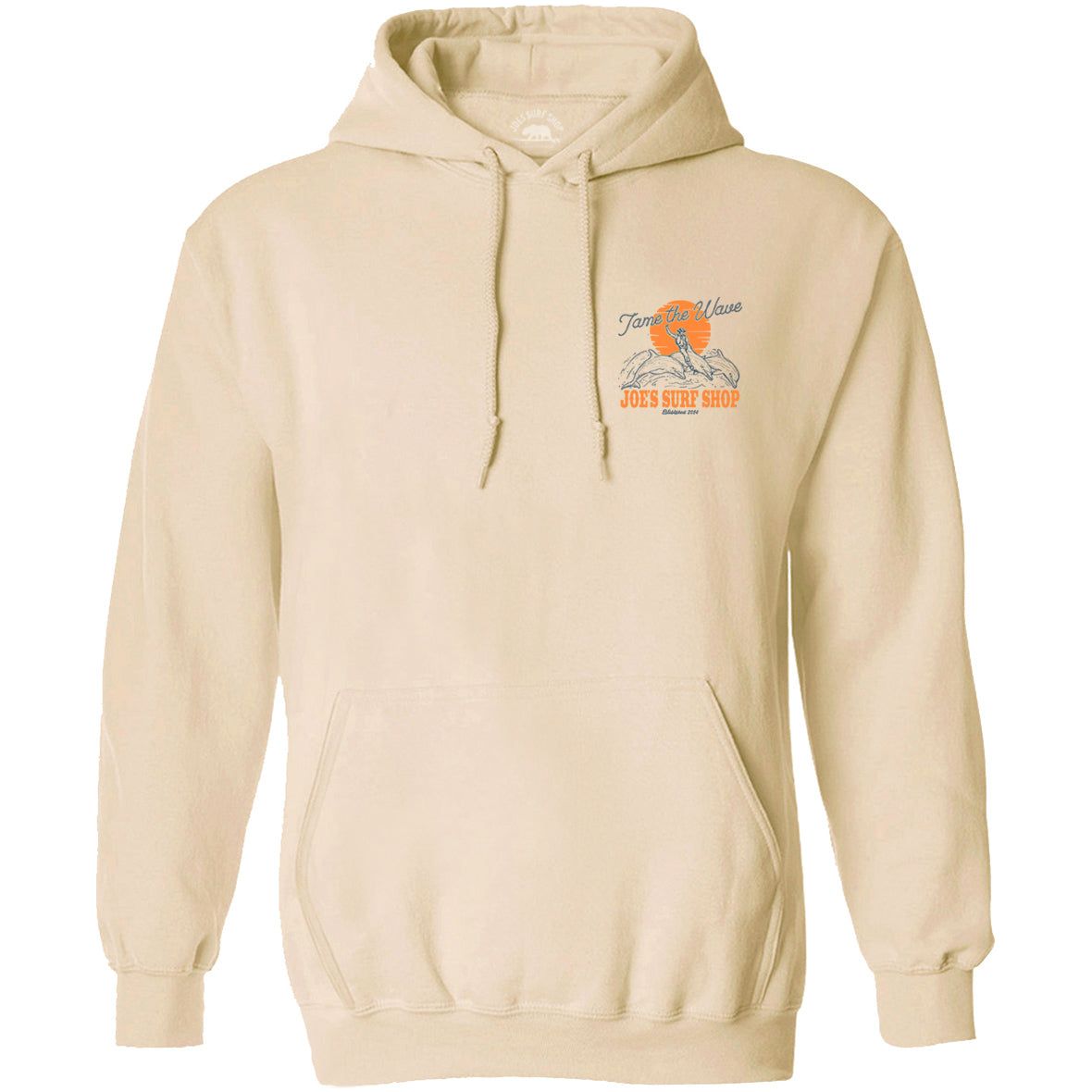 Joe's Surf Shop Diving Dolphins Pullover Surf Hoodie