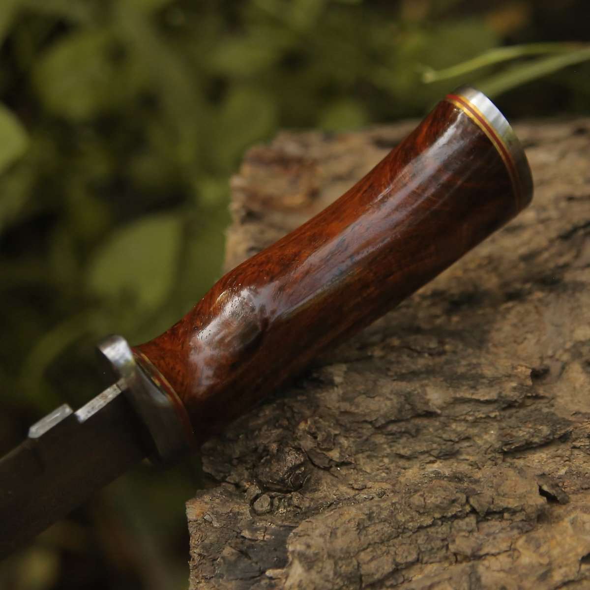 Crucifier Original Bowie Knife with Exotic Rosewood Handle