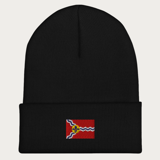 St. Louis Flag Cuffed Beanie