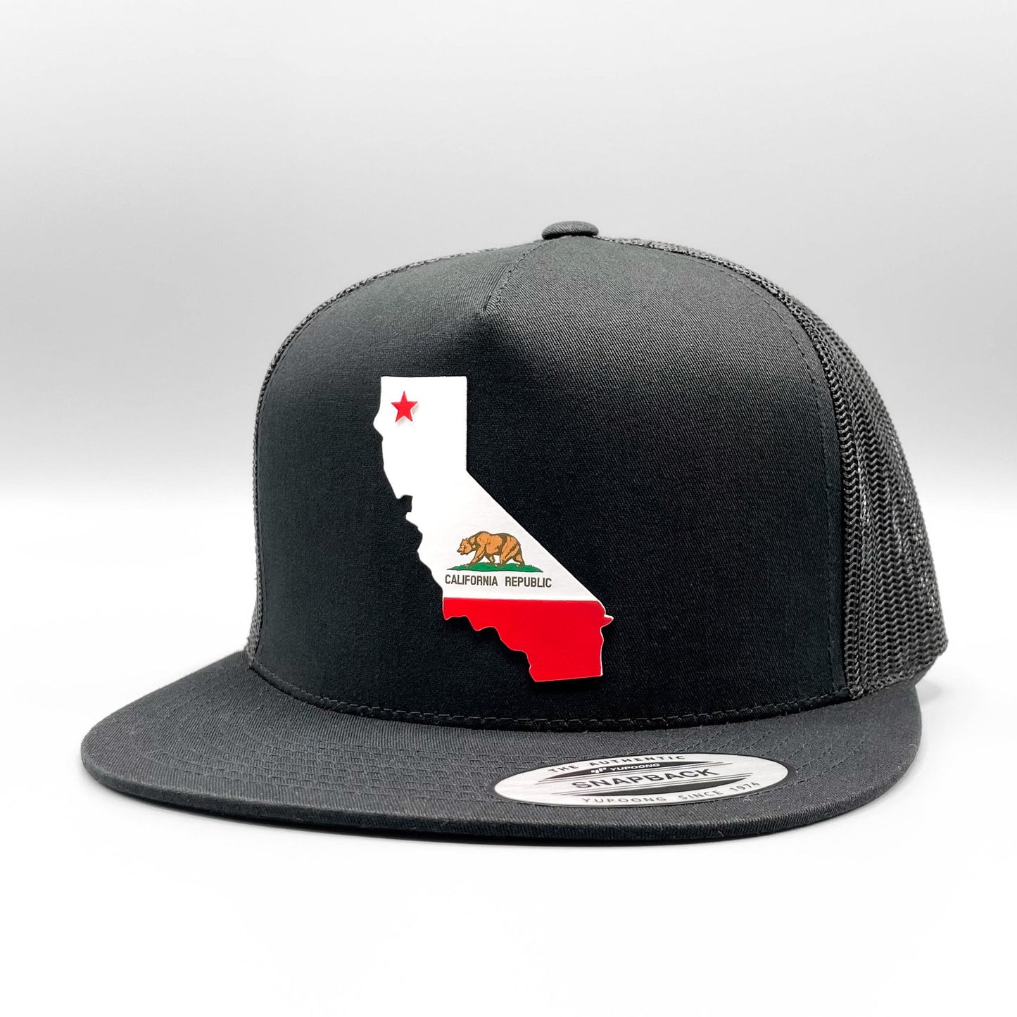 California State Flag Retro Trucker