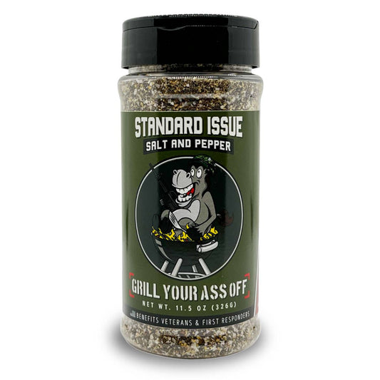 Standard Issue Salt & Pepper Seasoning - Spice Blend, BBQ