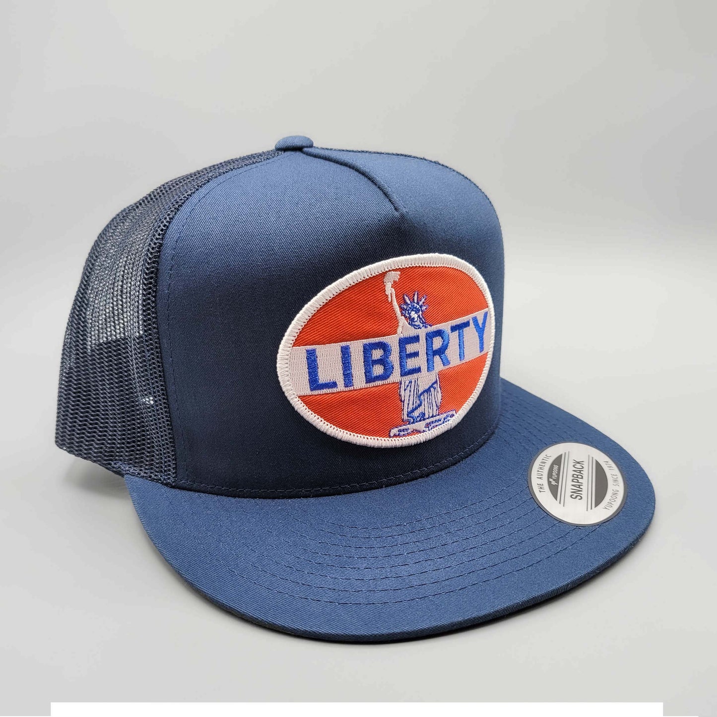 Statue of Liberty Patriotic Trucker Hat