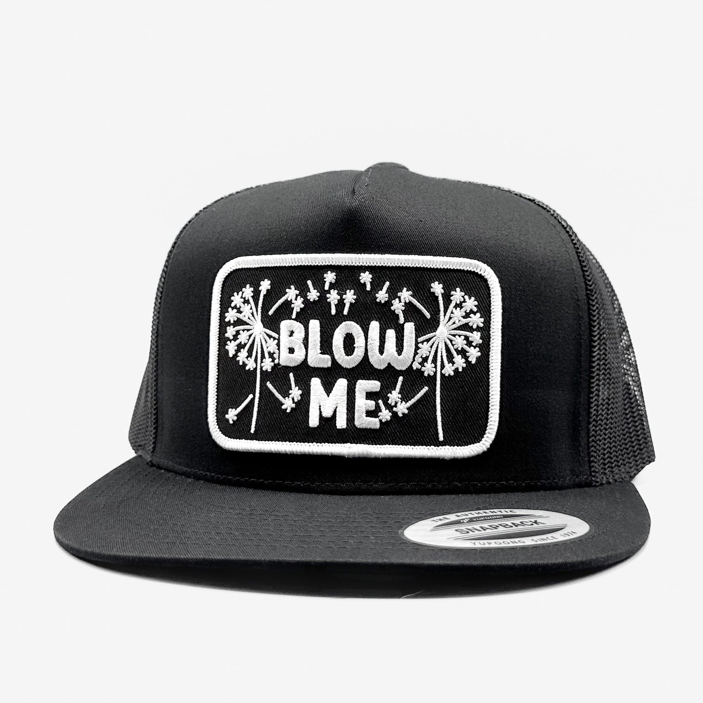 Blow Me "Dandelions" Funny Trucker Hat