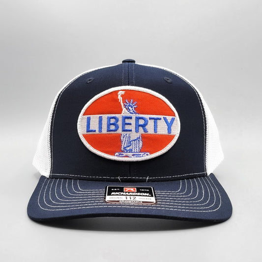 Statue of Liberty Patriotic Trucker Hat