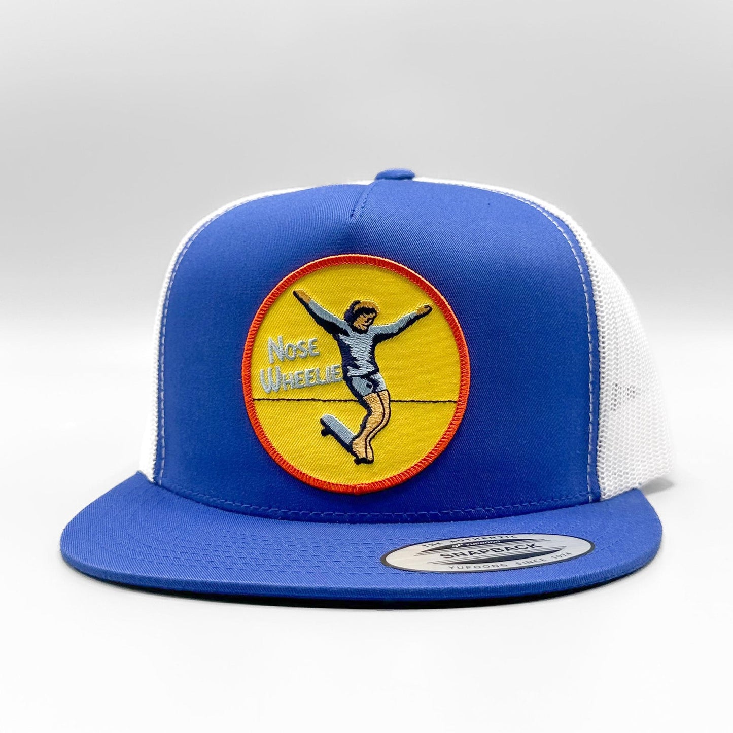 Nose Wheelie 70's Retro Skateboarding Trucker Hat