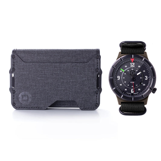 DANGO D03 DTEX SPEC-OPS WATCH & WALLET BUNDLE BURNT BRONZE