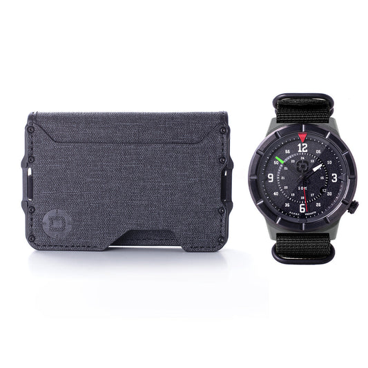 DANGO D03 DTEX SPEC-OPS WATCH & WALLET BUNDLE URBAN GRAY