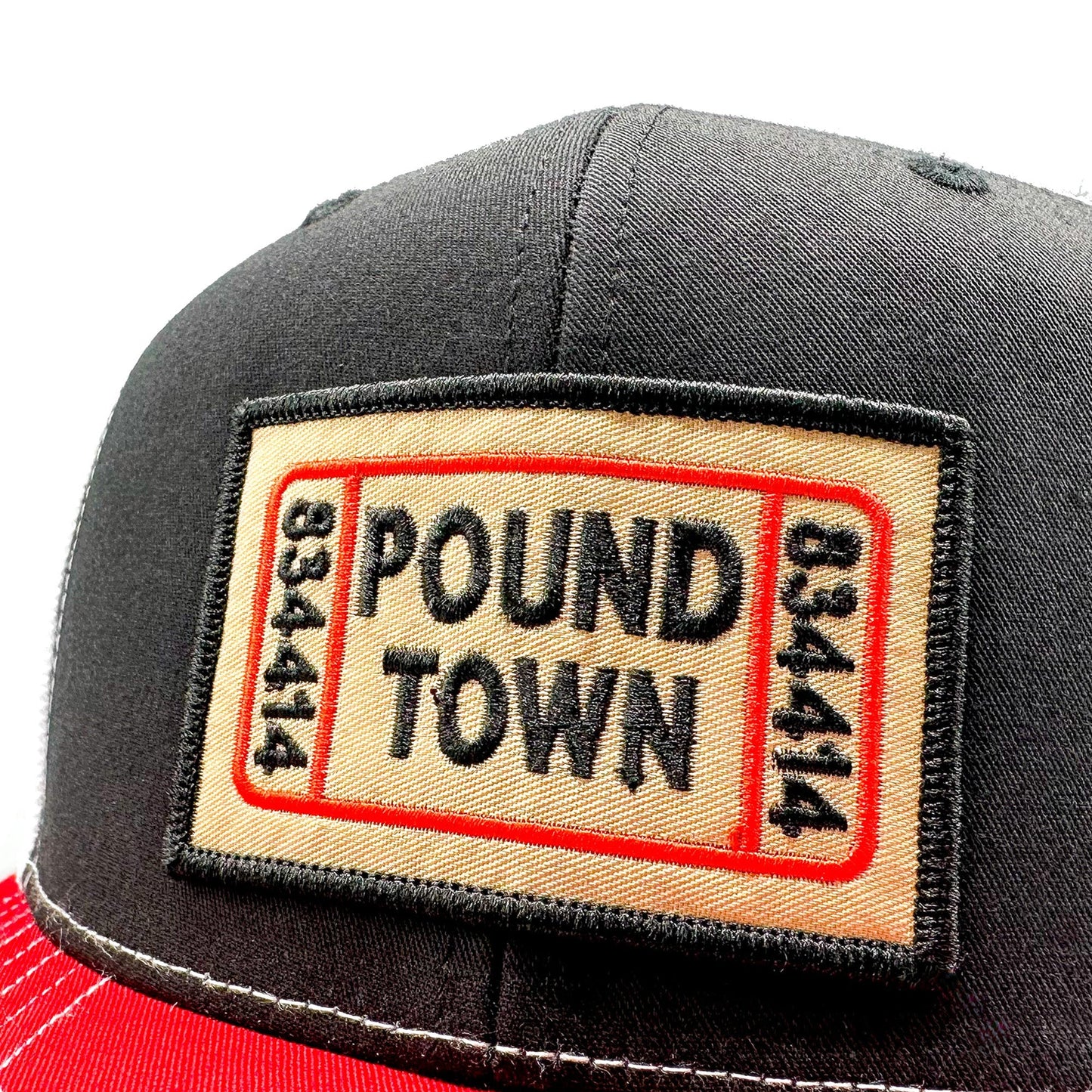 Pound Town Funny Retro Trucker Hat