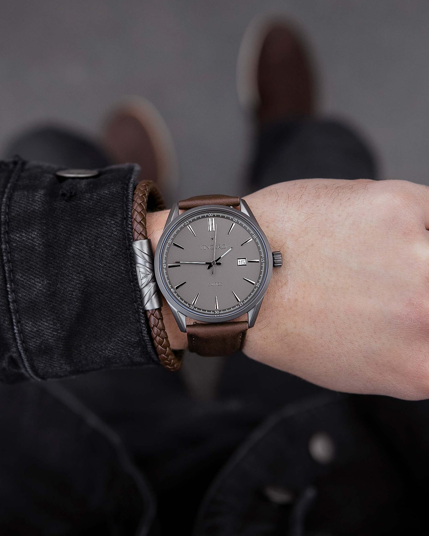 The Delta Single - Mocha and Gunmetal