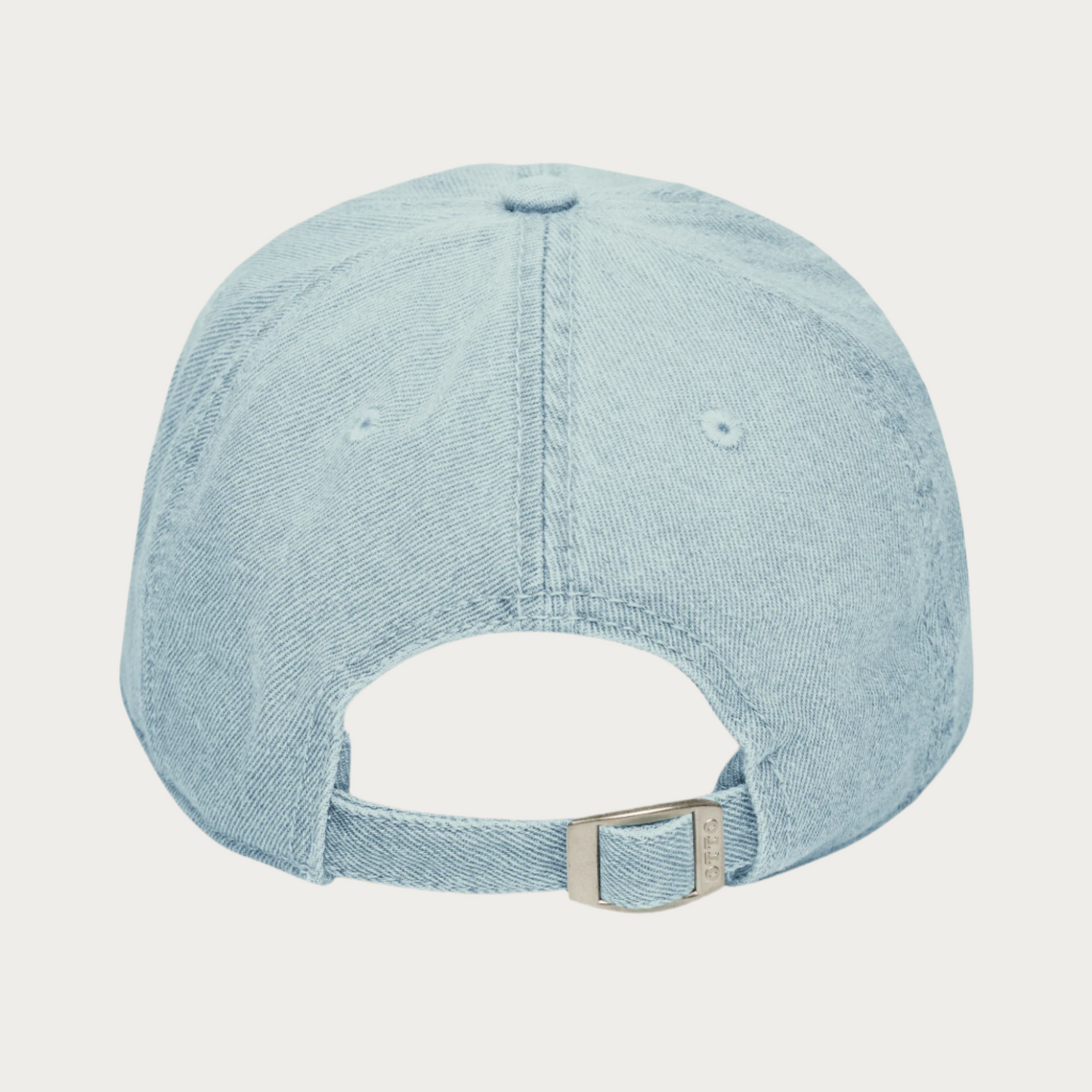 Pink Script Denim Dad Cap