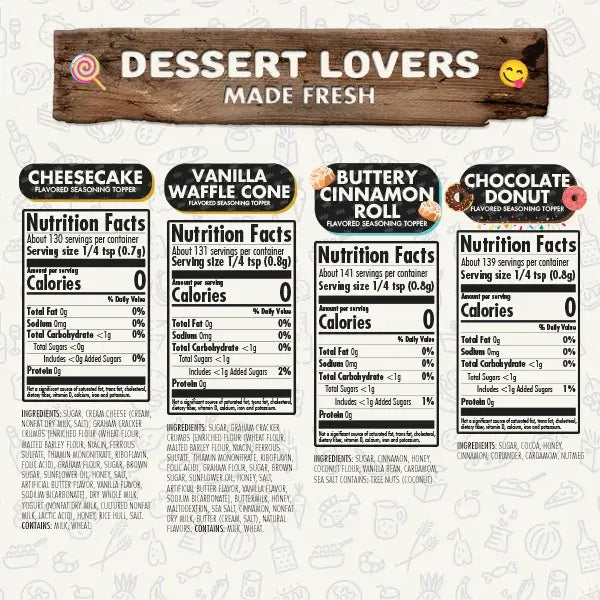 Dessert Lovers Combo (SALE)