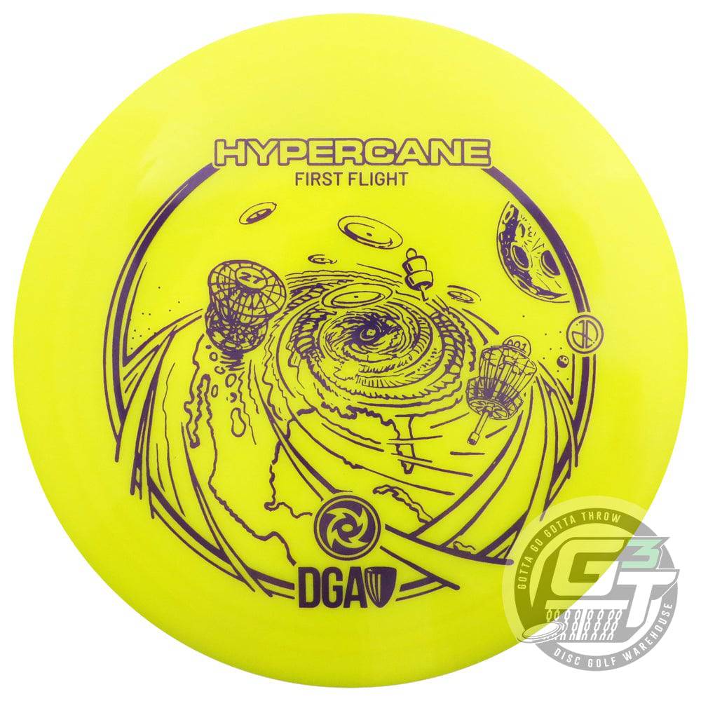 DGA First Run Proline Hypercane Distance Driver Golf Disc