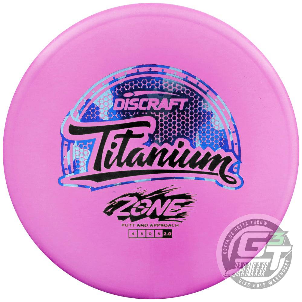 Discraft Titanium Zone [Discontinued Stamp] Putter Golf Disc